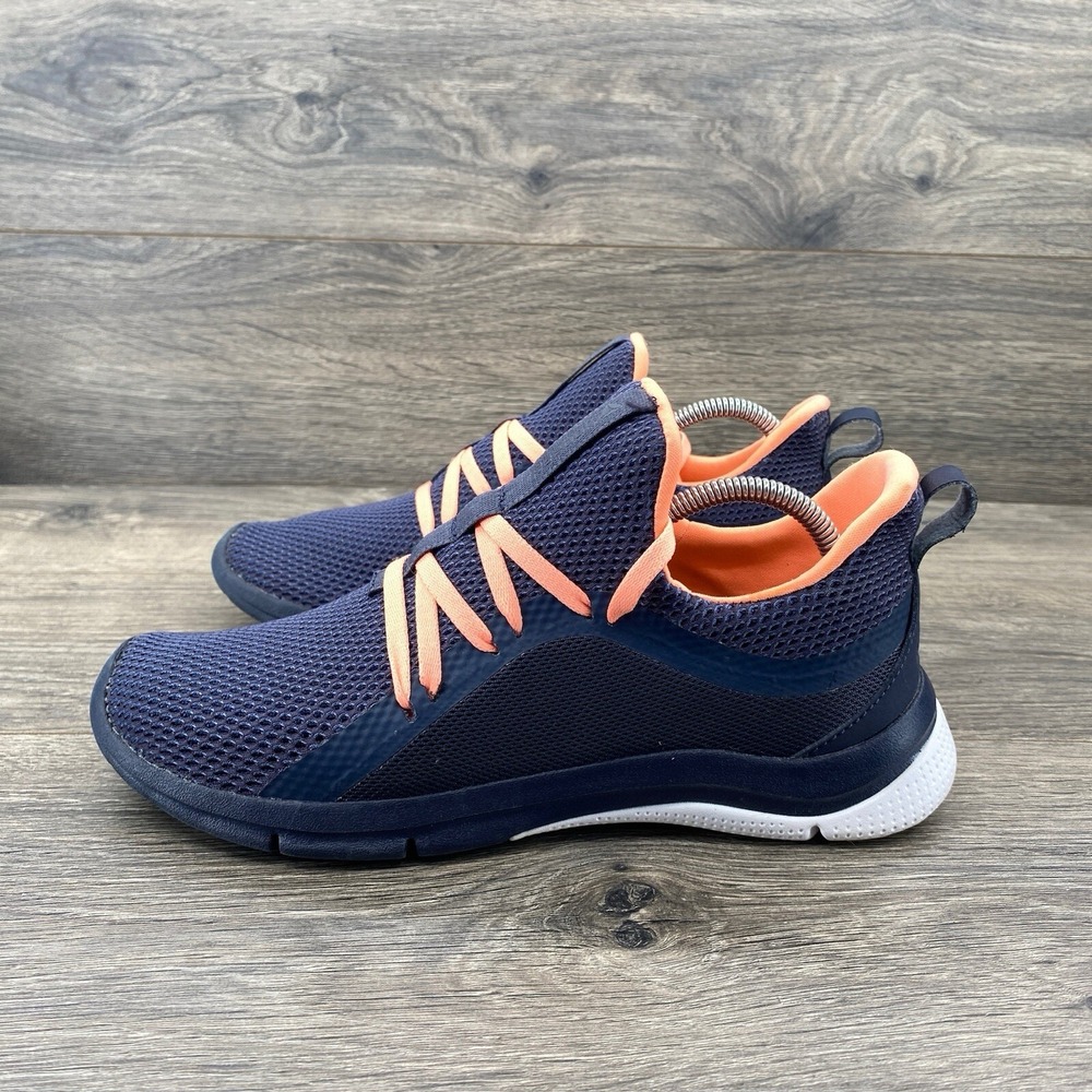Reebok Women's Print Her 3.0 Running Shoes Size 5.5 Blue Orange DV9653‎